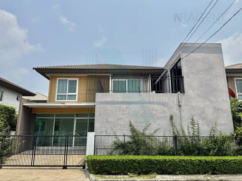 ขายบ้านเดี่ยว โครงการ มัณฑนา เลค วัชรพล 2 ชั้น 3 ห้องนอน 3 ห้องน้ำ