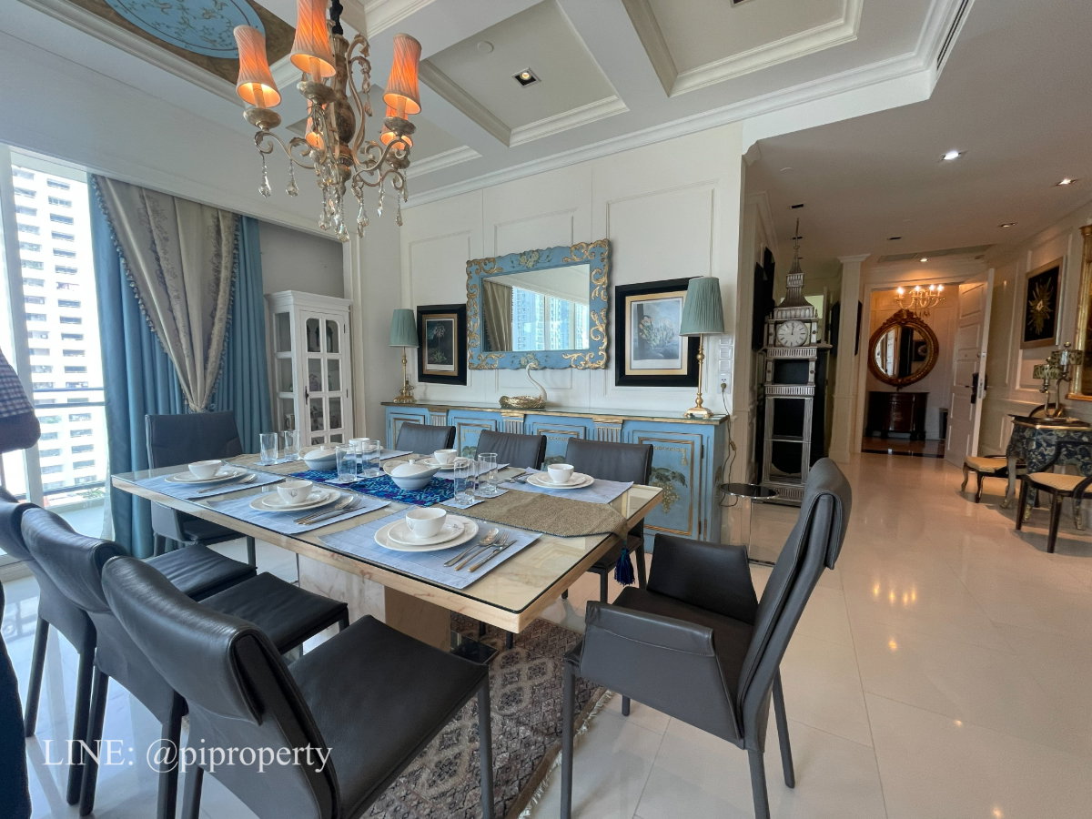 รูป 🌟 ให้เช่าคอนโดระดับอัลตร้าลักชัวรี 3 ห้องนอน ที่ Royce Private Residences 🌟 - รูปที่ 10/39