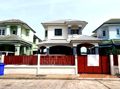 ขายบ้านเดี่ยว : 🔥ขาย บ้านเดี่ยว  Seranee Baan Kluay-Sainoi หมู่บ้านเศรณี บ้านกล้วย-ไทรน้อย ตกแต่งใหม่ สภาพดี ต้นโครงการ พื้นที่รอบบ้านเยอะ ✅