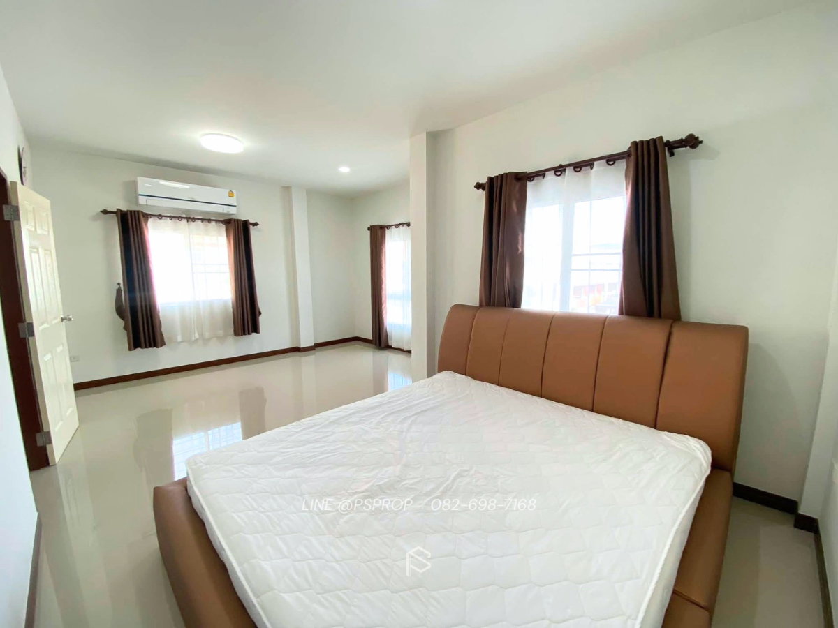 รูป บ้านเช่าบ้านริมสวน  ใกล้นิคมอมตะ หมู่บ้าน บ้านริมสวน ✅  พร้อมเข้าอยู่ #HR0087 - รูปที่ 6/11