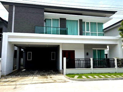 บ้านเดี่ยวให้เช่า : ให้เช่าบ้านเดี่ยวหรู 2 ชั้น The City สุขสวัสดิ์ 64 พร้อมอยู่ Pet-Friendly (233 ตร.ม. 4 ห้องนอน)