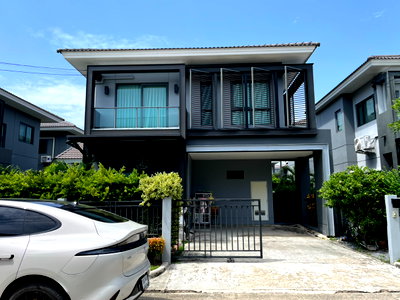 ขายบ้านเดี่ยว : BL150|บ้านเดี่ยว 2 ชั้น โครงการ เซนโทร ราชพฤกษ์ - แจ้งวัฒนะ  ใกล้ Central แจ้งวัฒนะ (ราคา 4,300,000 บาท )