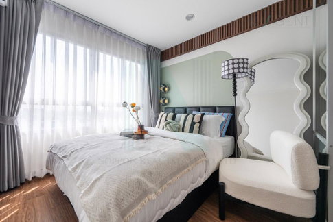 🔺 For Sell Condo LUMPINI VILLE PRACHACHUEN - PHONGPHET 2 Building A, Floor 22,1 bed room, Room size 27 sqm