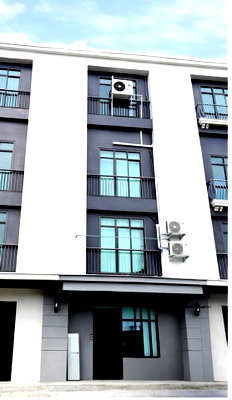 Shophouses for rent ม.เอแบค : Soi Ramkhamhaeng 51-55 Lat Phrao 110-114, very big! Home office, 4 floors, 6 bedrooms, 20 sq m, 250 sq m, 3 bathrooms, near MRT Ramkhamhaeng 900 m.
