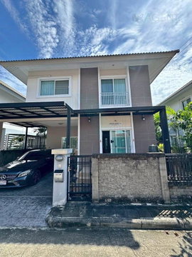 📌 ขายบ้านแฝด โครงการ บ้านริมสวน ซีนเนอรี บางนา-สุวรรณภูมิ 2 ชั้น 3 ห้องนอน 3 ห้องน้ำ