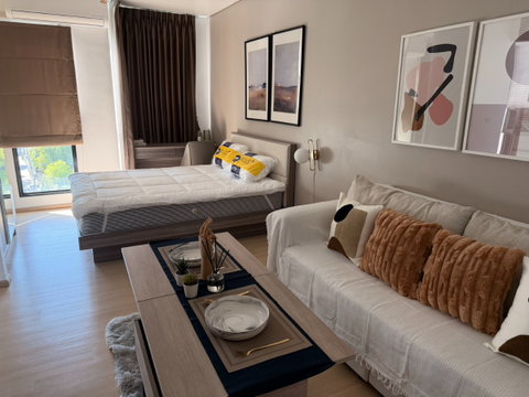  💮Condo For Rent Unio Sukhumvit 72 Near BTS Bearing 28 sq.m fully fernished  9500-