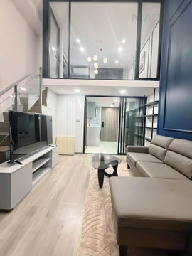 🚩 ให้เช่าคอนโด ไนท์บริดจ์ สเปซ สุขุมวิท-พระราม 4 อาคาร 1 ชั้น 9 Duplex ขนาด 38 ตรม ใกล้ BTS พระโขนง