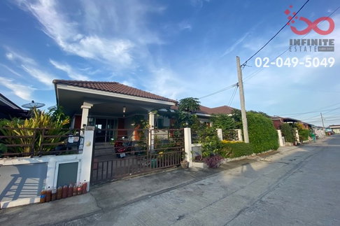ขายบ้านเดี่ยวชั้นเดียว 37 ตร.ว. บ้านรติรัตน์ บ้านกล้วย-ไทรน้อย นนทบุรี