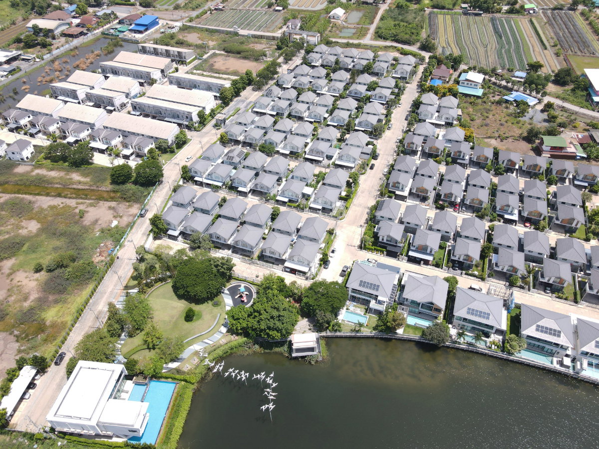 รูป ขายบ้านแฝด สไตล์เดี่ยววิวทะเลสาบสวยที่สุดในโครงการ2ชั้น PerfectParkราชพฤกษ์–ปทุมธานี บางเดื่อ - รูปที่ 11/12