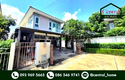 บ้านเดี่ยว ถนนรังสิต-นครนายก : บ้านเดี่ยว ศุภาลัย การ์เด้นวิลล์ รังสิต-คลอง 2 หลังริม