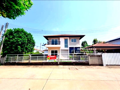Houses for sale Lam Luk Ka : Only 6.9 million 🔥🔥 Negotiable 💙 4🛌• Behind the corner [ 97.7 sq.w.]  📍Hathairat-Lam Luk Ka near Ma Ruay Market [Casaville Hathairat]