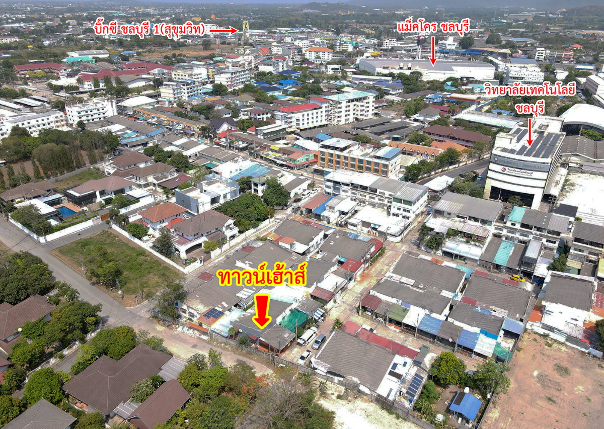 รูป ขายทาวน์เฮ้าส์ หมู่บ้านศิลาทอง เสม็ด ชลบุรี - รูปที่ 18/18