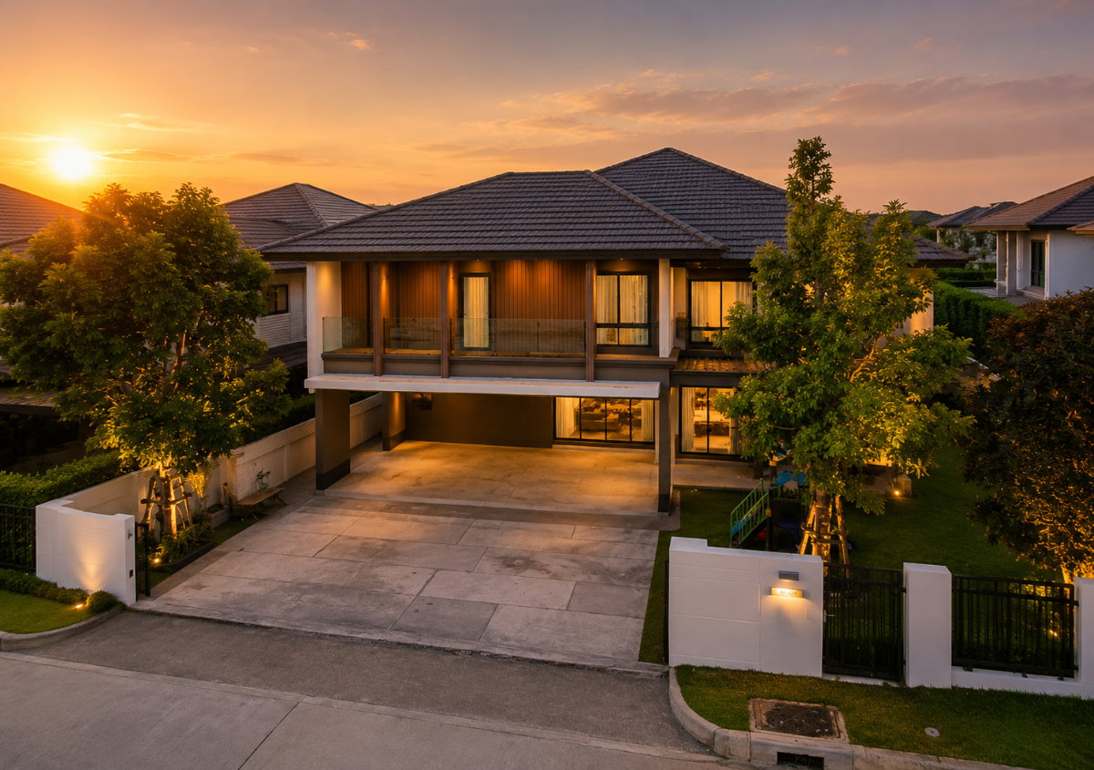 รูป ขายด่วน!! บ้านบุราสิริ บางนา(114 ตร.ว.) 4 นอน 5 น้ำ แต่งสวย - รูปที่ 2/42