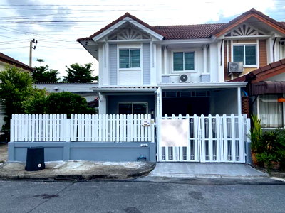 ทาวน์โฮม ถนนสายไหม : 🔥 ขาย บ้านทาวน์เฮ้าส์ Pruksa Ville 12A Saimai พฤกษาวิลล์ 12A สายไหม ทำเลดีติด Big C สายไหม แปลงมุม รีโนเวทใหม่ สไตล์โมเดิร์น✨ พร้อมเข้าอยู่