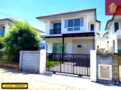 ขายบ้านแฝด : หมู่บ้านคาซ่าวิลล์ บางนา-เทพารักษ์ บ้านแฝดทำเลดี ติดถนนใหญ่ รีโนเวทพร้อมอยู่