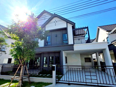 เช่าบ้านเดี่ยว สมุทรปราการ : 2607-RFF054🏡ให้เช่า! บ้านเดี่ยวหรูพร้อมอยู่ CENTRO BANGNA (เซนโทร บางนา)✨