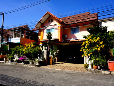 Houses for sale Pathumthani : House for sale, AC House 3 project, Lat Sawai Subdistrict, Lam Luk Ka District, Pathum Thani Province