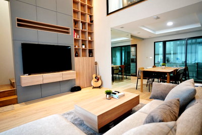 ขายทาวน์โฮม : ขาย Patio พัฒนาการ 32 | ทาวน์โฮม 3.5 ชั้น Double Volume Built-in ทั้งหลัง พร้อมเข้าอยู่ ทำเลใกล้เมือง พัฒนาการ-อ่อนนุช 