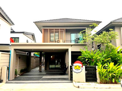 เช่าบ้านเดี่ยว ถนนกิ่งแก้ว : 🏡 บ้านเดี่ยวให้เช่า Areeya Como Botanica บางนา 1 3 ห้องนอน 3 ห้องน้ำ บ้านแต่งครบ สวยมาก พร้อมเข้าอยู่ทันที | ใกล้ MEGA Bangna เพียง 5 นาที