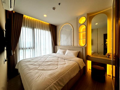 Condos for rent : Condo for rent near MRT Rama 9 | Life Asoke Hype | 2 bedrooms, high floor, open view, near Central Rama 9 and Fortune Town 