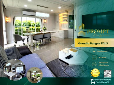 เช่าบ้านเดี่ยว สมุทรปราการ : GH01352 - Grandio Bangna KM.5 : MegaBangna 