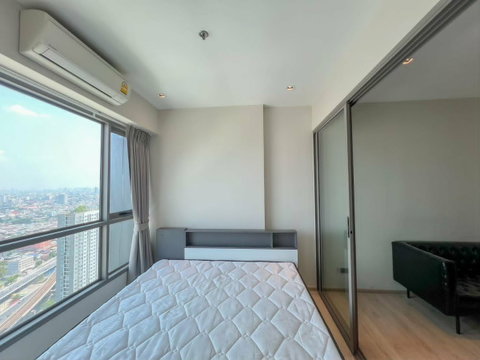 🟢ห้องสวย!! พร้อมเข้าอยู่!! 🟢วิสซ์ดอม สเตชั่น รัชดา - ท่าพระ ✨1 ห้องนอน ใกล้ BTS ตลาดพลู สอบถาม📱ADD LINE @572aurac แอดมินตอบไว✨