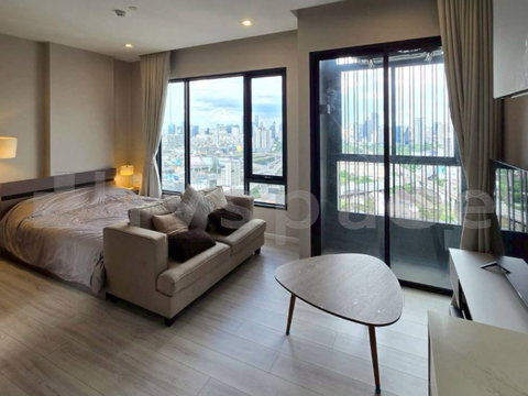 ▚ LL163ツ ให้เช่า: The Room Phayathai Studio 28ตร.ม. ชั้นสูง วิวเมืองเปิดโล่ง พร้อมอยู่✨