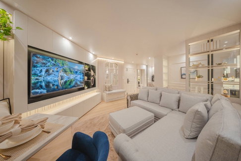 For rent, large room, 2 bedrooms, Fortune Condo Town Rama 3, near Silom-Sathorn, ready to move in (CD6926) 