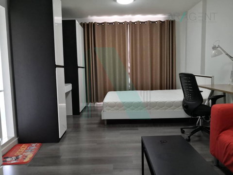 📌 For Sell Condo DCONDO CAMPUS RESORT BANGNA Building A, Floor 3,Studio, Room size 30 sqm