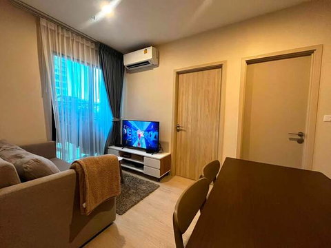 💥💥ปล่อยเช่าห้องพร้อมอยู่!! Nue Noble ไฟฉาย-วังหลัง 1Bed Plus 34.91 ตรม.ชั้น 5 แต่งครบ สนใจ Line ID: @atfirm💥💥