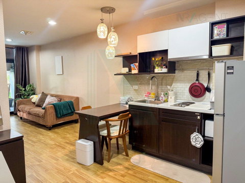 ให้เช่าคอนโด บ้านนวธารา เกษตร-นวมินทร์ อาคาร B ชั้น 2 1 ห้องนอน ขนาด 46 ตรม ใกล้ เชลเตอร์เอาท์เล็ท