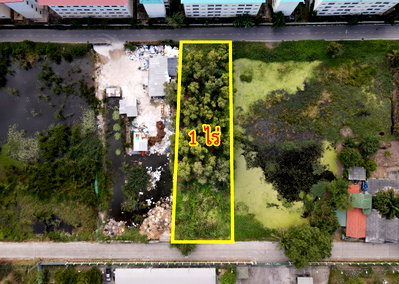 Land for sale Thap Khunchon 1 Road Pathum Thani : Land for sale, Soi Thepkunchar 34, Talad Thai, Khlong Luang, Pathum Thani