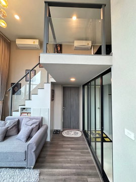 MRT rama 9 400 m.Condo KnightsBridge Space Rama 9 ( Rental ) Price  39,000 Baht