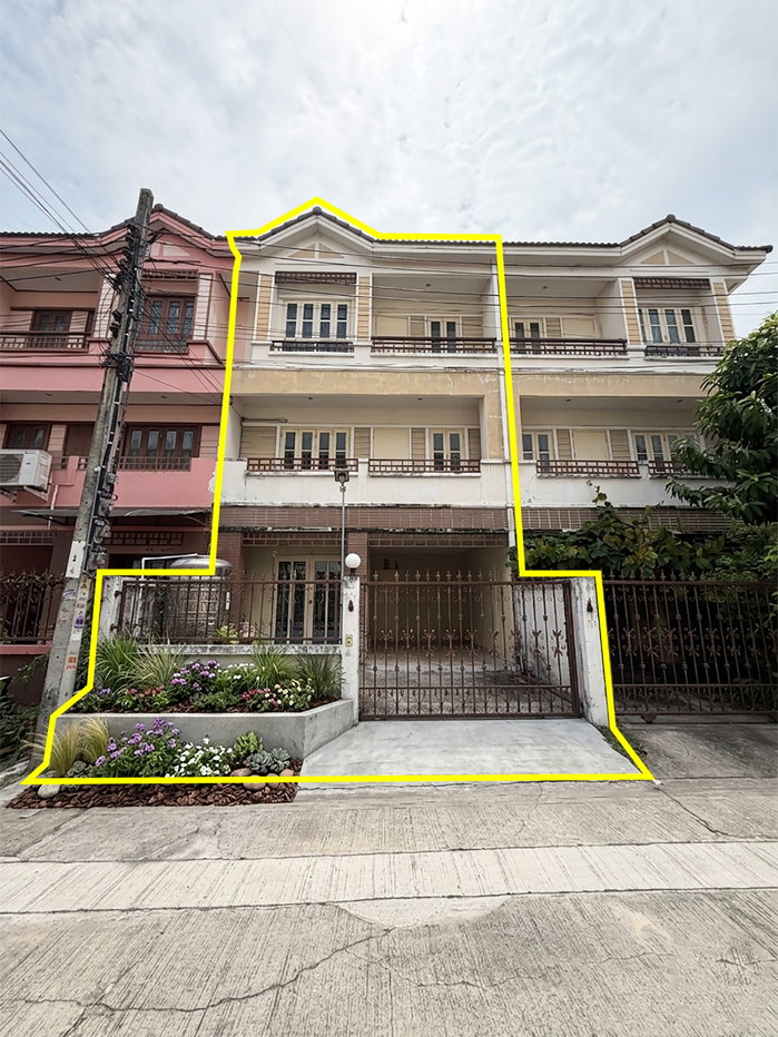 รูป ขายทาวน์โฮม สินทวี ท่าข้าม 2 ขนาด 24 ตร.ว. - รูปที่ 1/22