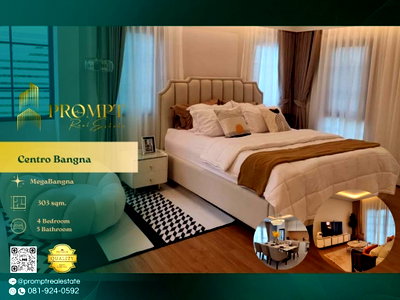 บ้านเดี่ยวให้เช่า : CD03491 - Centro Bangna : MegaBangna