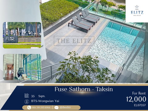 ✨ Your Private Resort Oasis - Premium Condo for Rent near Sathorn-Taksin ✨