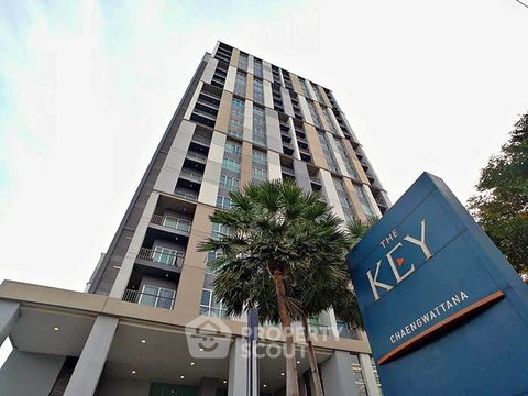 Well-Priced 1-BR Condo, The Key Chaengwattana, 12th Floor (ID 3112208)