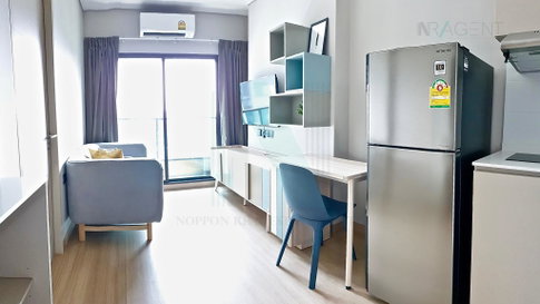 ขายคอนโด ลุมพินี สวีท เพชรบุรี-มักกะสัน อาคาร 1 ชั้น 34 1 ห้องนอน ขนาด 27.00 ตรม ใกล้ ตลาดธนภูมิ