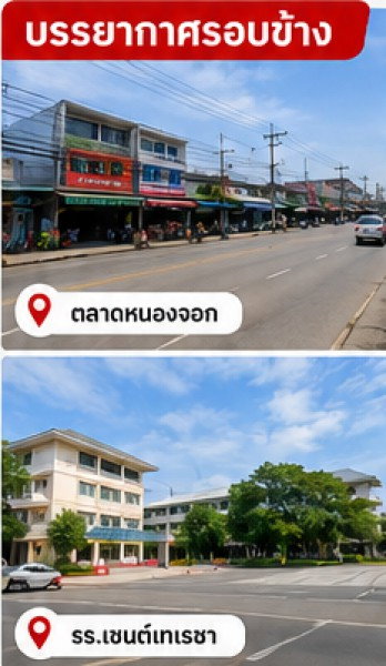 รูป หนองจอก สุวินทวงศ์ 104-108 ที่ดินเปล่า 1ไร่ 3งาน 52ตรว. ม.เทคโนโลยีมหานคร 1.4 กม. ฮาราจูกุ ไทยแลนด์ 1.35 กม. ขายด่วน 1.5ล้าน มี 20 แปลง - รูปที่ 8/8