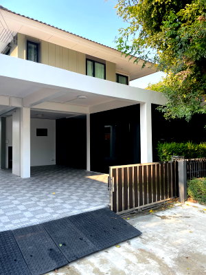 เช่าบ้านเดี่ยว ลำลูกกา ปทุมธานี : 🏡✨ ให้เช่าบ้านเดี่ยว 2 ชั้น — คณาสิริ วงแหวนลำลูกกา (คลอง 5) บ้านหลังใหญ่ เฟอร์ครบ พร้อมอยู่