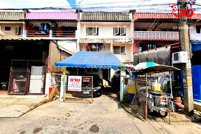 ทาวน์โฮม ลาดพร้าว 107 : ขายทาวน์เฮ้าส์ 3 ชั้น 62 ตรว. ม.การเคหะคลองจั่น นวมินทร์ 14 ใกล้แยกลำสาลี สวนพฤกษชาติคลองจั่น