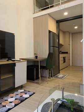 🚩 ให้เช่าคอนโด แลนด์มาร์ค แอทเอ็มอาร์ทีเอ สเตชั่น อาคาร B ชั้น 14 Duplex ขนาด 35 ตรม ใกล้ MRT พระราม 9