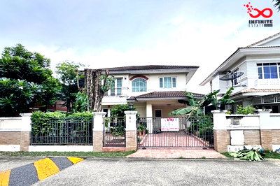 บ้านเดี่ยว สถาบันการจัดการปัญญาภิวัฒน์ : ขายบ้านเดี่ยว นันทวัน ประชาชื่น ปากเกร็ด 2 ชั้น 60.5 ตร.ว. เลียบคลองประปา ใกล้ MRT แจ้งวัฒนะ 14