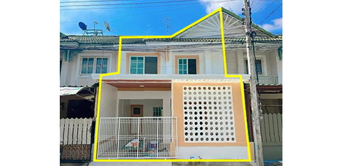 Townhouse for sale, Pruksa 12, along Khlong 3 (Khlong Luang-Thanyaburi), Pathum Thani