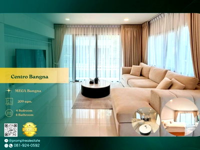 เช่าบ้านเดี่ยว สมุทรปราการ : CD03819 - Centro Bangna : MegaBangna