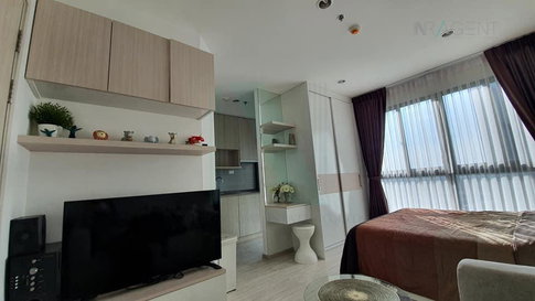 🎉 For Rent Condo IDEO MOBI SUKHUMVIT EASTGATE Building 1, Floor 5,Studio, Room size 23.00 sqm