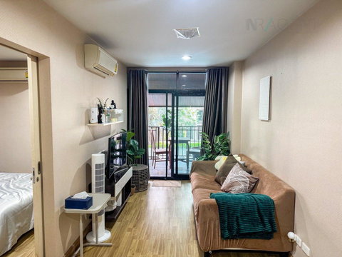 📌 ให้เช่าคอนโด บ้านนวธารา เกษตร-นวมินทร์ อาคาร B ชั้น 2 1 ห้องนอน ขนาด 46 ตรม ใกล้ เชลเตอร์เอาท์เล็ท