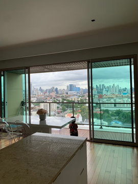 🔥 ขายห้องใหญ่ The Lofts Yennakart ห้องหัวมุม ชั้น 14 วิวสะพาน เห็นพลุจากห้อง! ไม่ใช่วิว รพ.