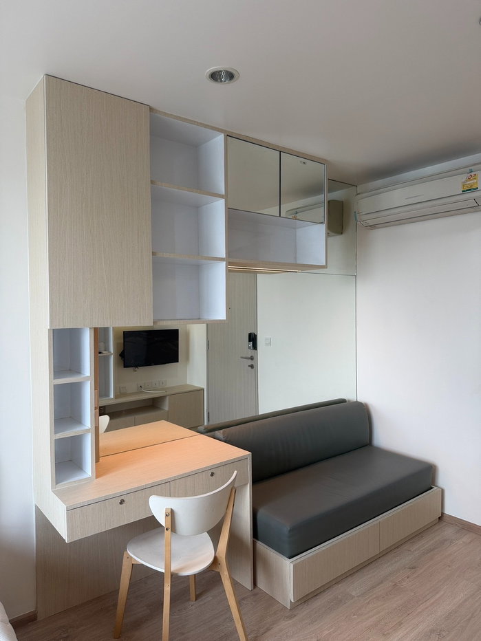 รูป ให้เช่าคอนโด Ideo Q จุฬา Studio 25 ตรม ห้องสวย พร้อมอยู่ - รูปที่ 3/8