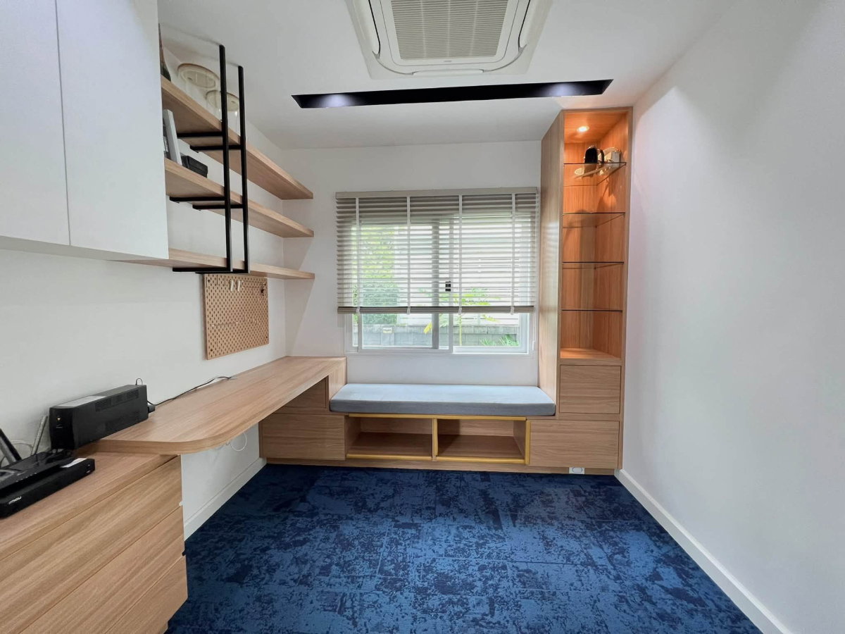 รูป 🏡✨ ให้เช่าบ้านเดี่ยว 2 ชั้น Vibhavadi–Rangsit | บ้านใหม่มาก Built-in ทั้งหลัง พร้อมเข้าอยู่ 🌿 - รูปที่ 24/26